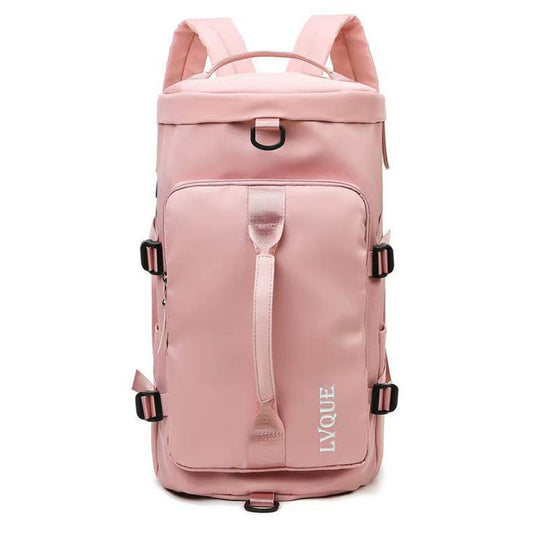Water Resistant Travel Duffel Bag Gym Bag Pink