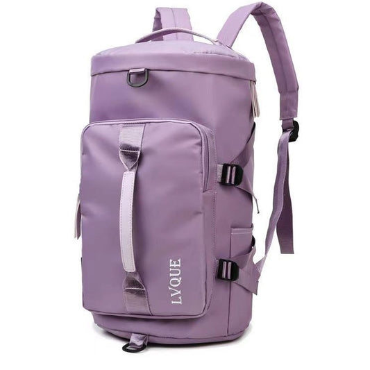 Water Resistant Travel Duffel Bag Gym Bag Purple