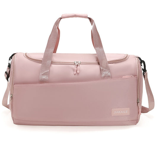 Water Resistant Travel Duffel Bag Gym Bag Pink