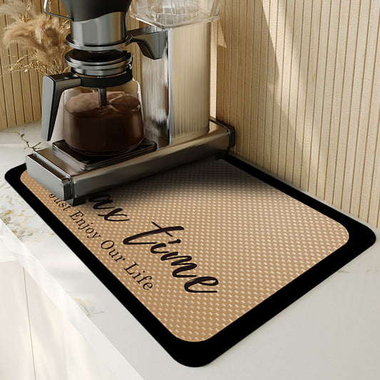 30x40cm Kitchen Absorbent Quick Dry Placemat Coffee