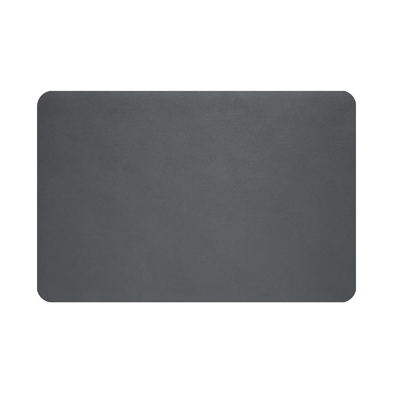30x40cm Kitchen Absorbent Quick Dry Placemat Dark Grey