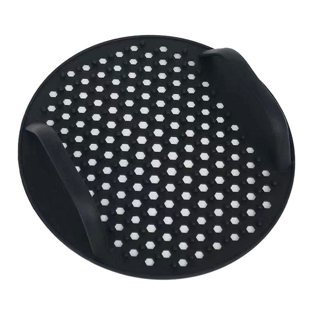 2Pcs Air Fryer Silicone Pot Baking Basket Oven Nonstick Liners Red and Black