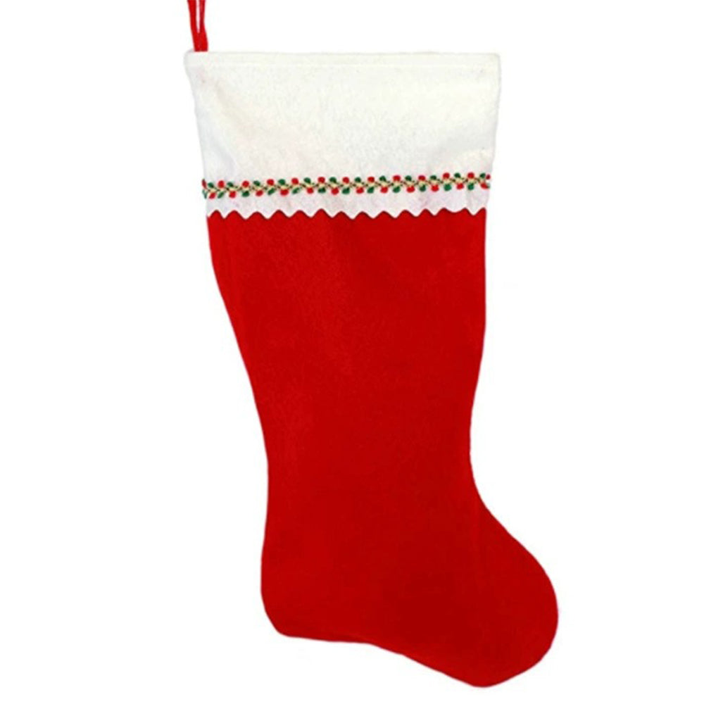 6Pcs Christmas Stocking Xmas Tree Pendant Random Style