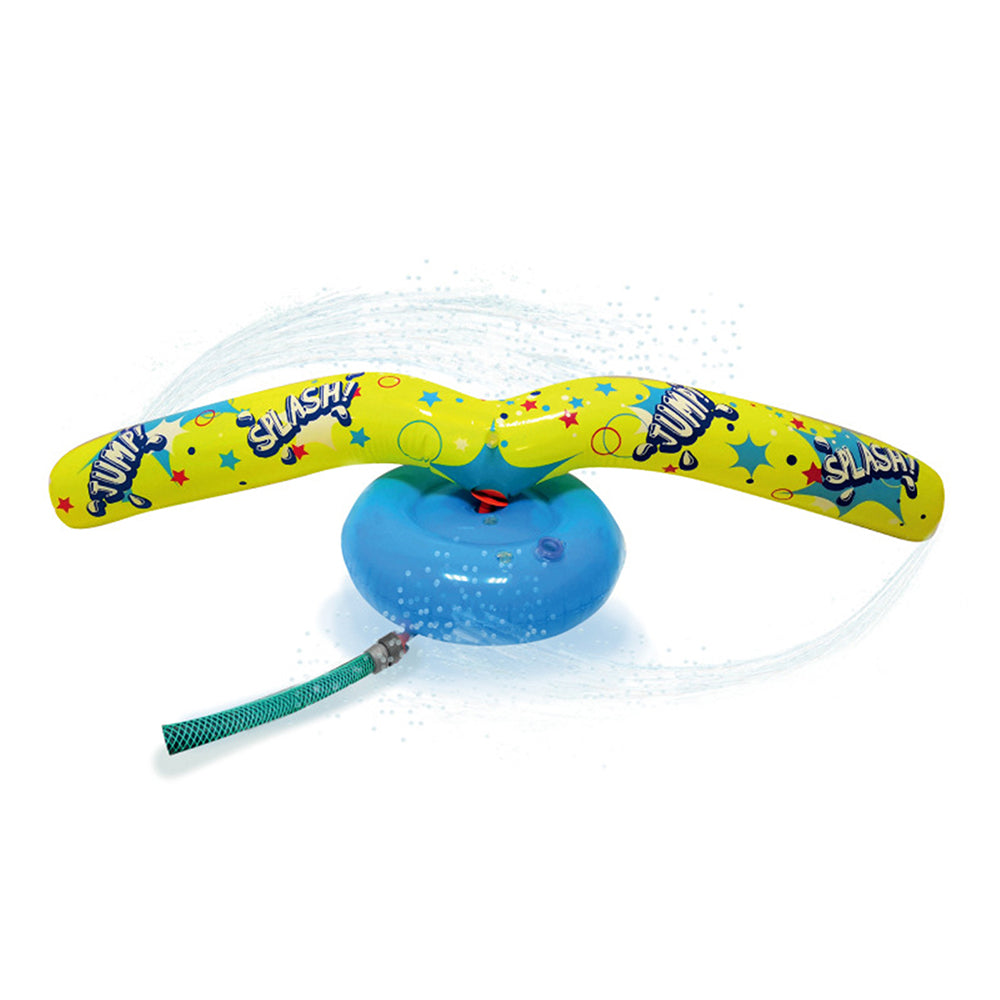 1X Inflatable Rotating Sprinkler Toy for Children