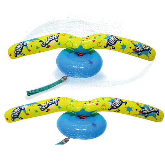 2X Inflatable Rotating Sprinkler Toy for Children
