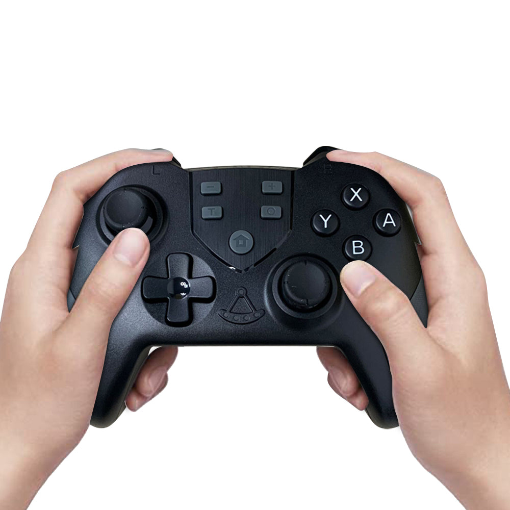 Non-Branded Wireless Bluetooth Game Controller with NFC Compatible with Switch Black