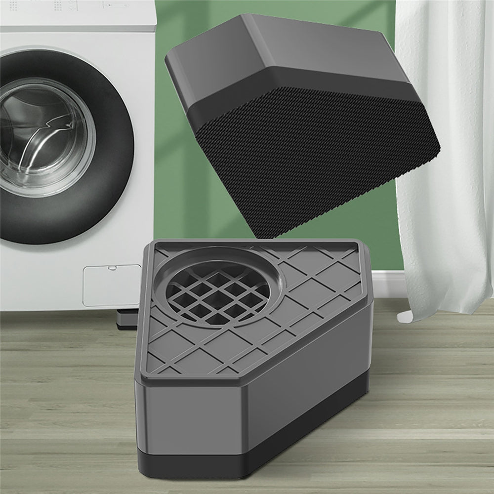 4Pcs 4.5cm Washing Machine Mats Height Anti Vibration Pad