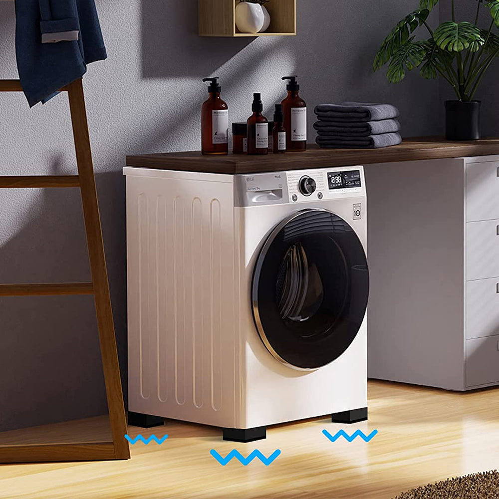 4Pcs 4.5cm Washing Machine Mats Height Anti Vibration Pad