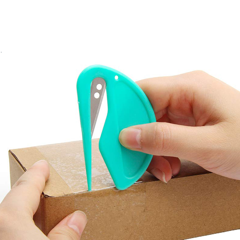 3Pcs Plastic Letter Openers Envelope Slitters Random Color