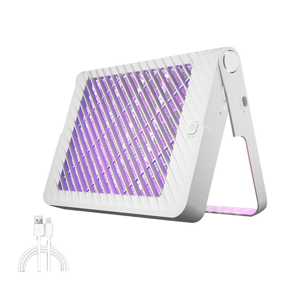 Wall Mounted USB Electric Mosquito Killer Lamp Mosquito Zapper Trap White