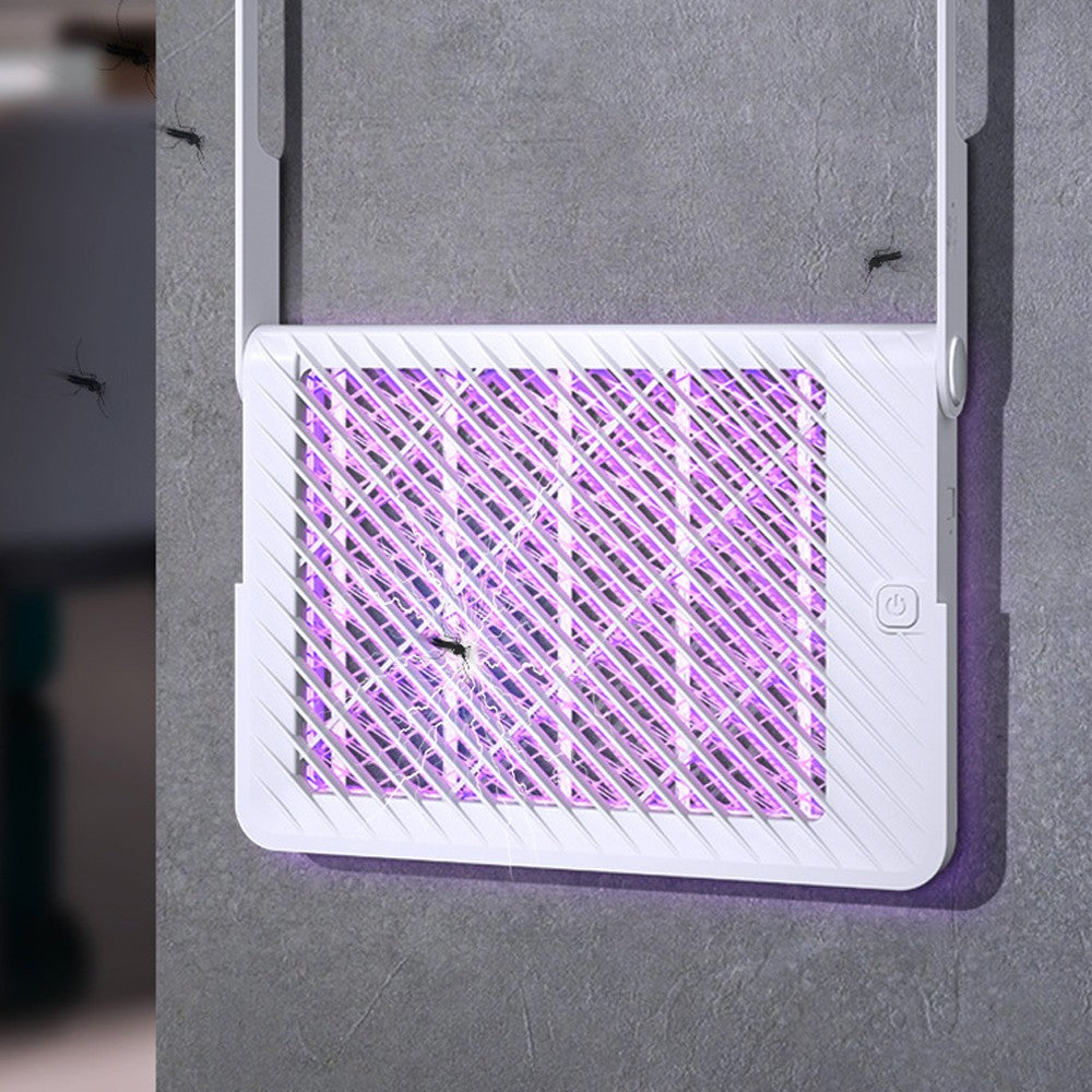 Wall Mounted USB Electric Mosquito Killer Lamp Mosquito Zapper Trap White
