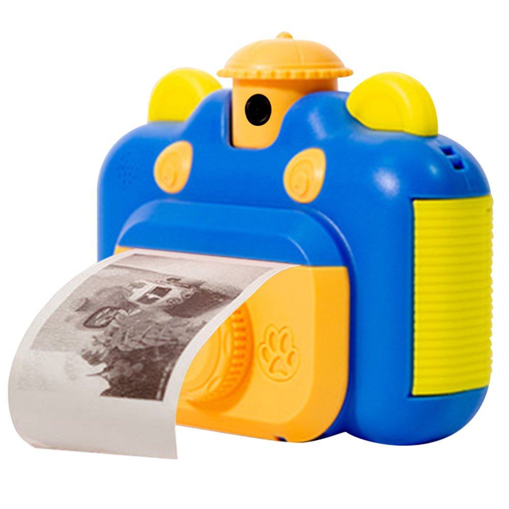 4000W Pixel Kids Instant Print Camera with Photo Paper and 32GB Card Set Blue