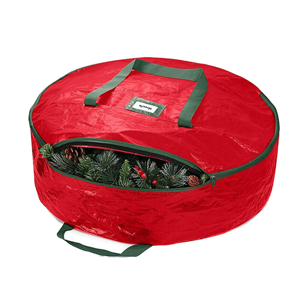 60cm Christmas Lighting Storage Zip Bag 10pcs Christmas Fairy Lights Cable Tidy Cable Winder