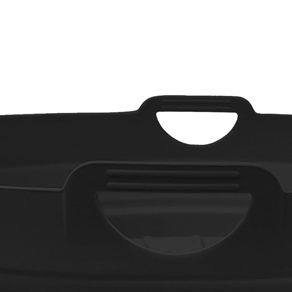 1Pc Foldable Air Fryer Silicone Pot Oven Baking Pan Air Fryer Liner Black