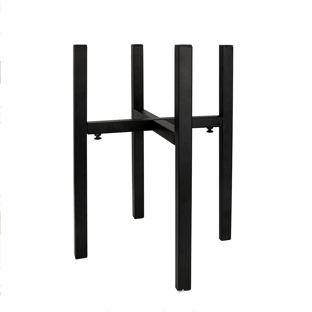 38cm Adjustable Metal Plant Stand Flower Pot Holder Indoor Outdoor Planter Shelf