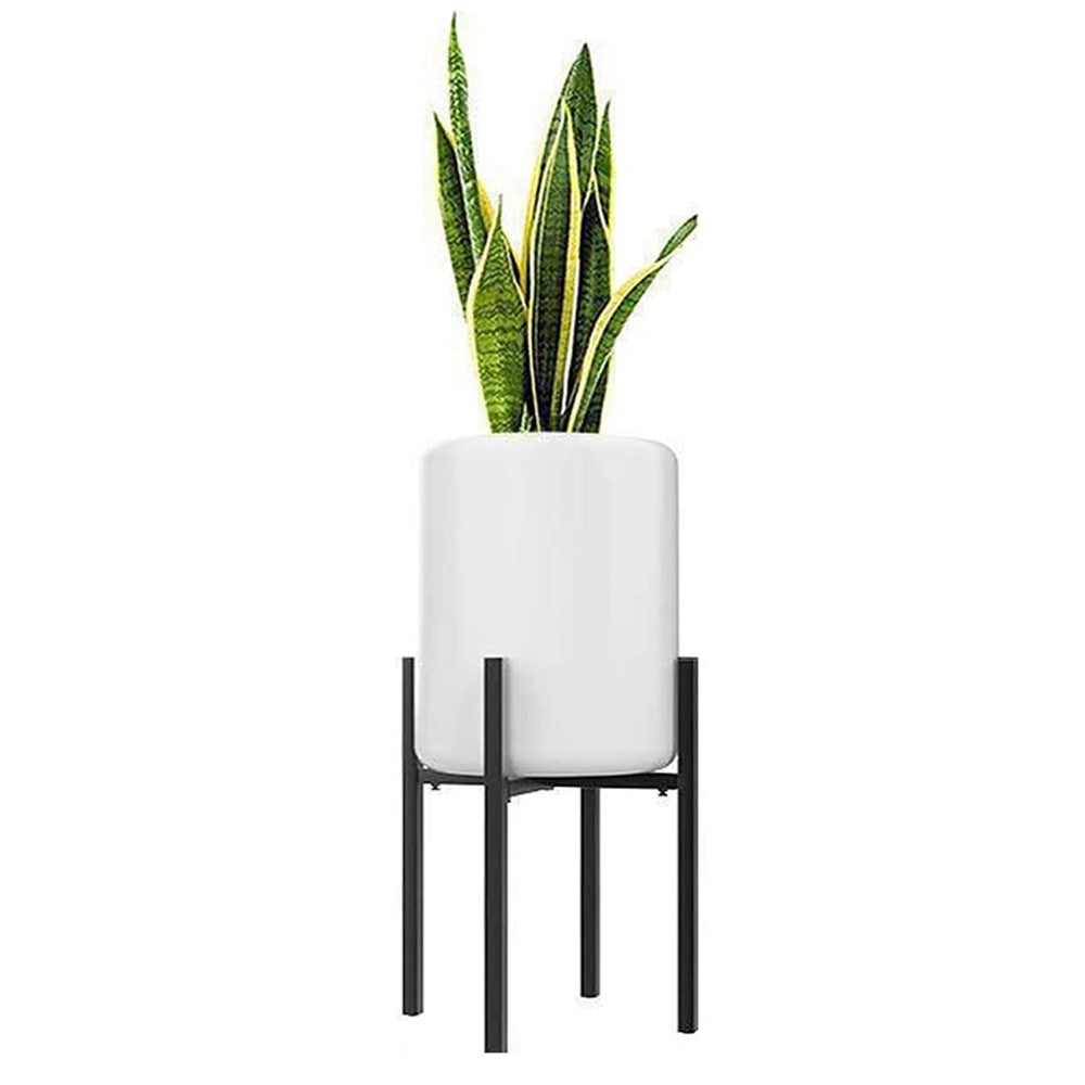 38cm Adjustable Metal Plant Stand Flower Pot Holder Indoor Outdoor Planter Shelf