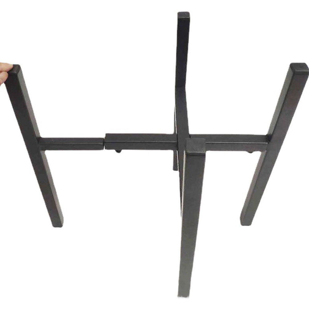 38cm Adjustable Metal Plant Stand Flower Pot Holder Indoor Outdoor Planter Shelf