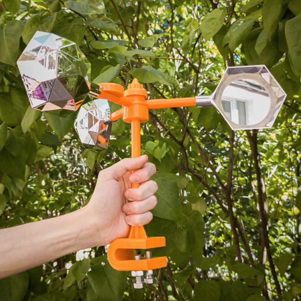 Wind Rotating Drive Bird Repeller Away Bird Device Bird Deterrent Garden Tool