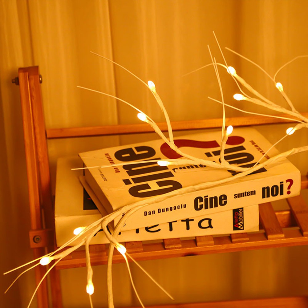 1.8m Christmas Branch Garland String Lights Twig Vine Light Indoor Outdoor Decor