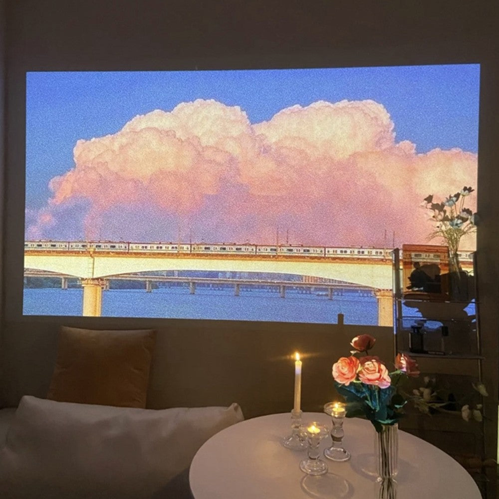 Scenery Projection Lamp Landscape Photo Projector Light Photography Background