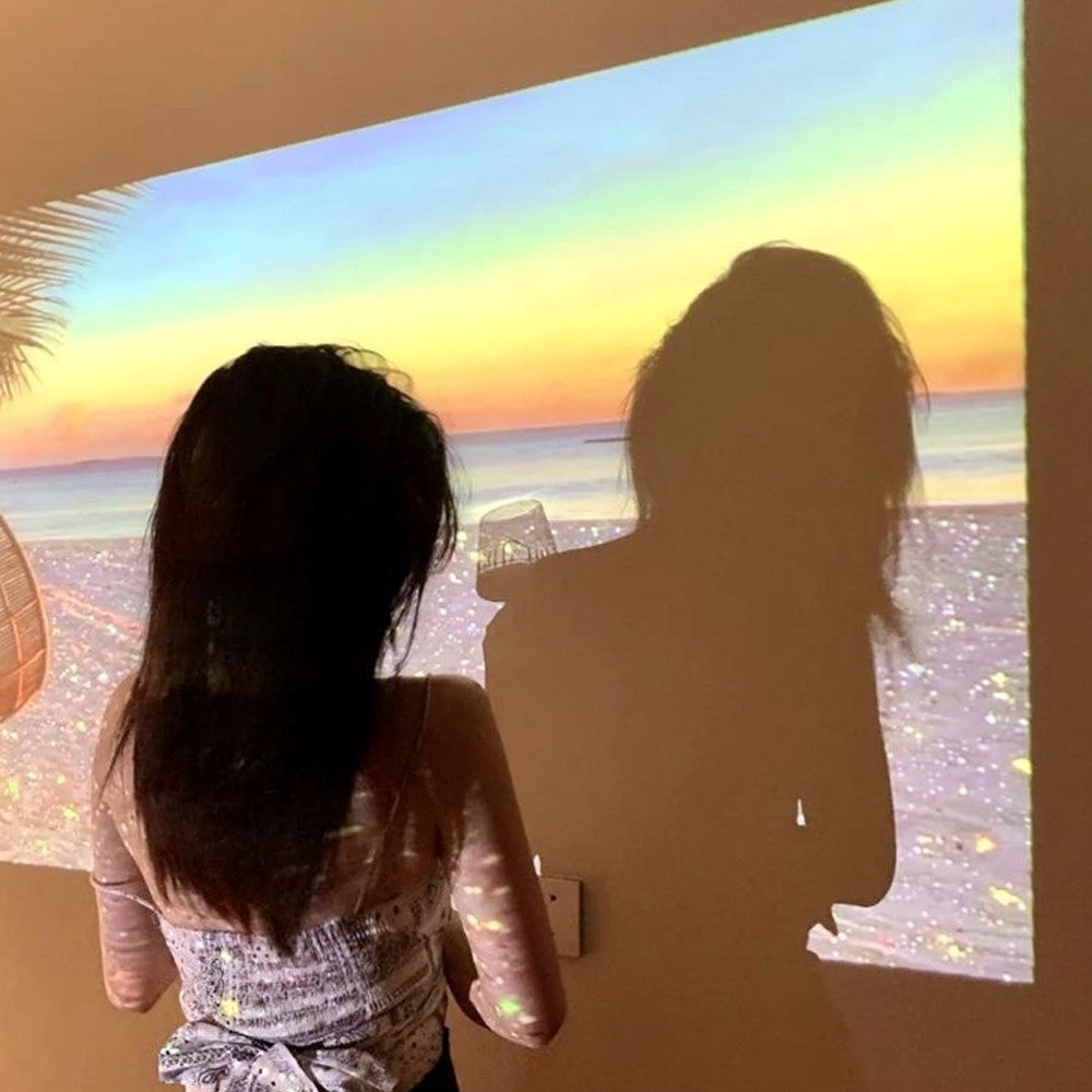 Scenery Projection Lamp Landscape Photo Projector Light Photography Background