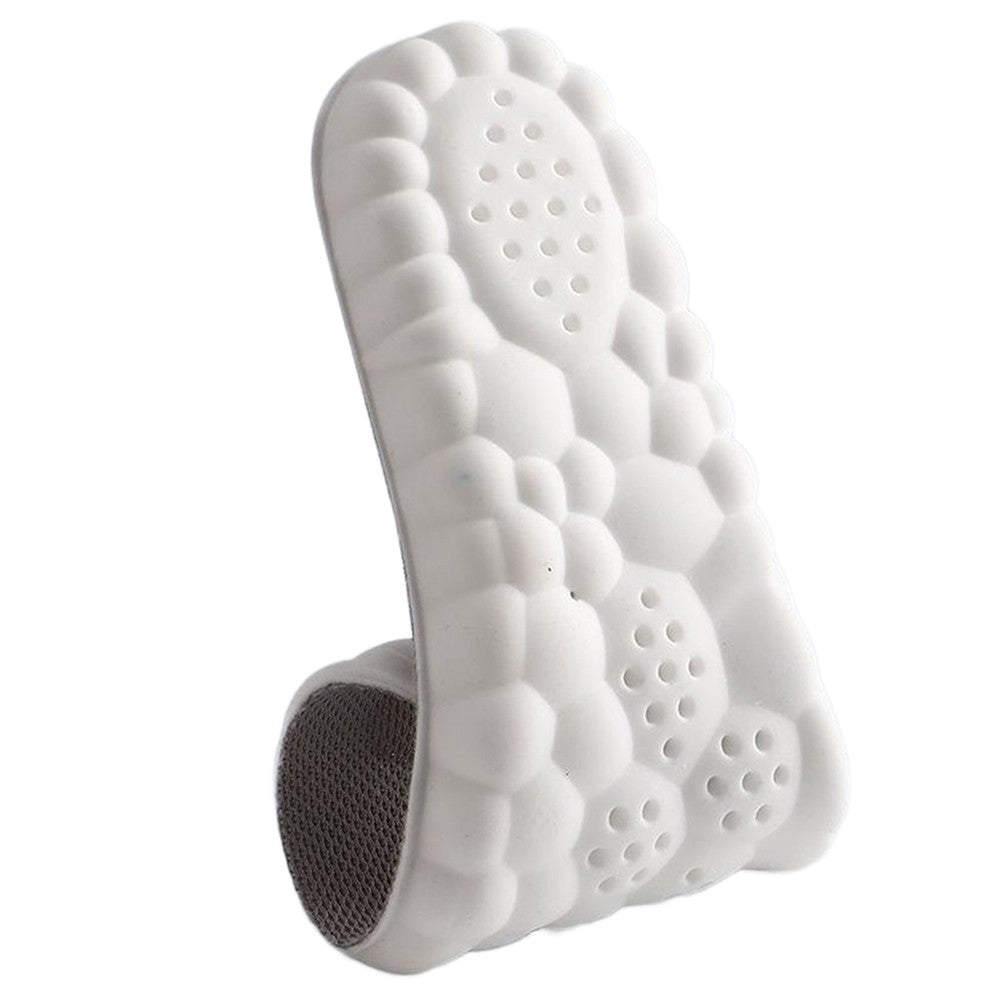 2 Pairs of 4D Shock Absorbing Pillow Insole Shoes Insole Suitable for EUR 45-46