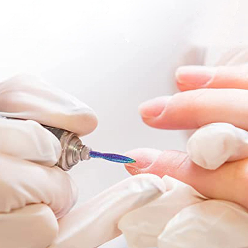 Set of 10Pcs Nail Art Grinding Drill Bits Manicure Pedicure Nail Tools