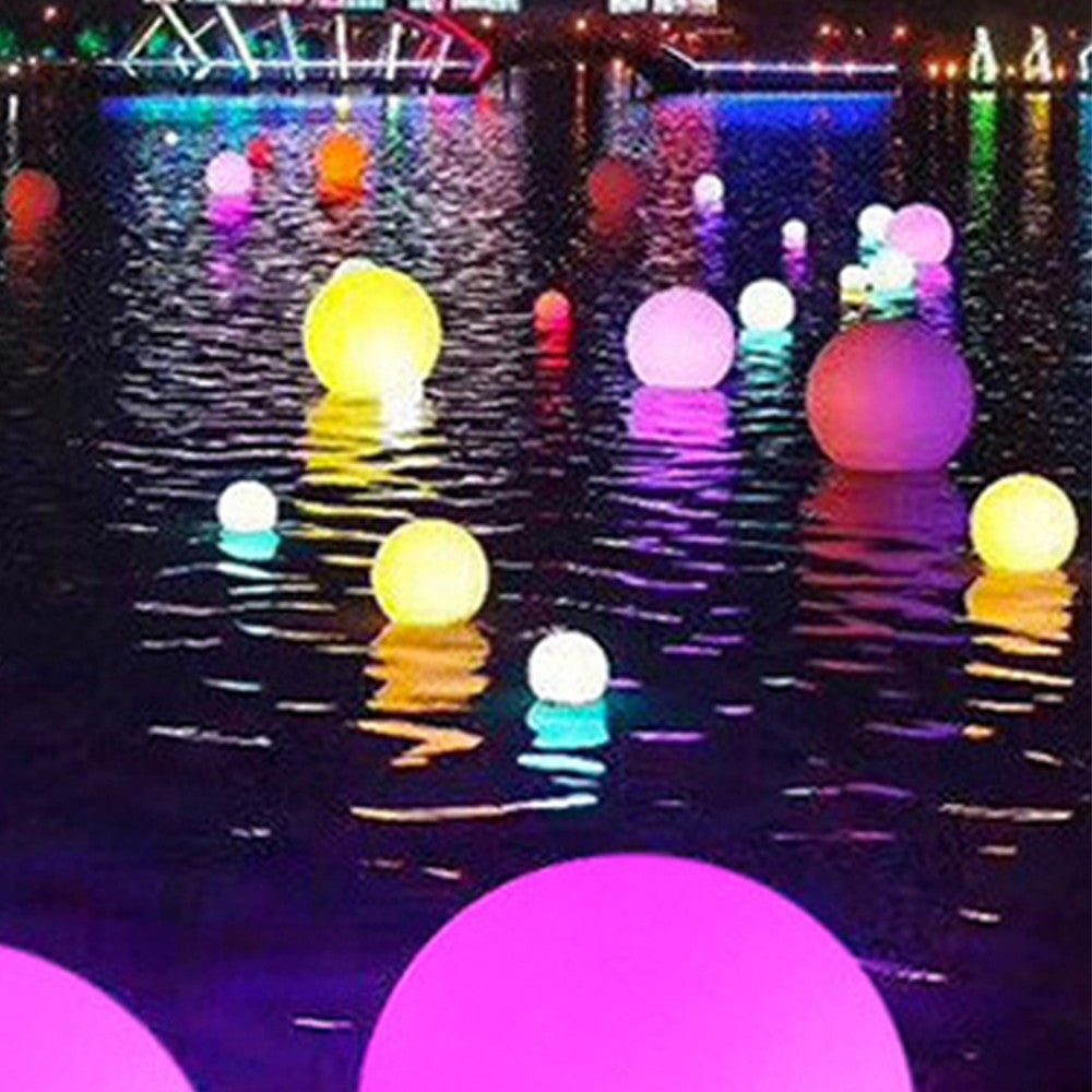 4Pcs Swimming Pool Floating Light LED Ball Light 16RGB Colour Fairy Light