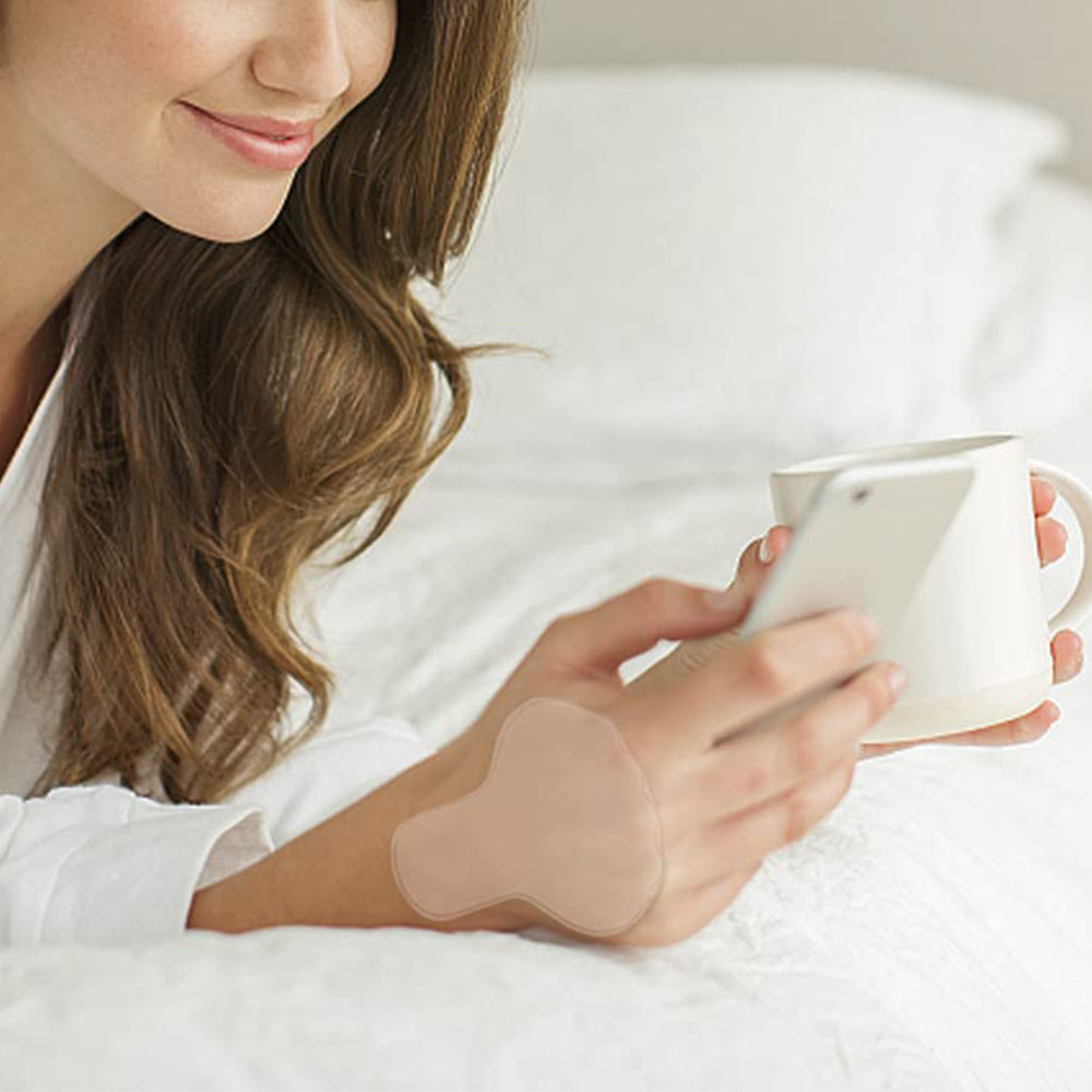 Pair of Reusable Hand Anti Wrinkle Patches Silicone Hand Wrinkle Remover Pads