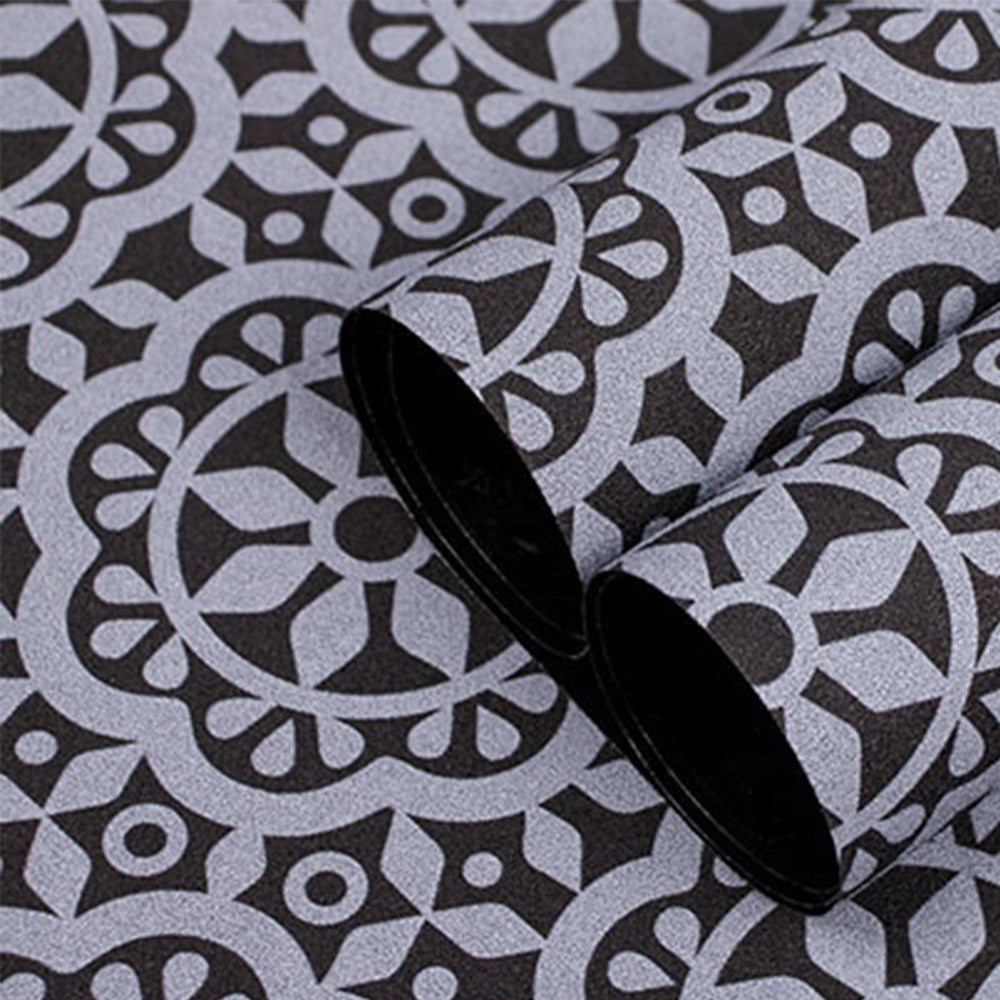 200cm Total Blackout Window Privacy Film Frosted Window Cling Sticker Style 2