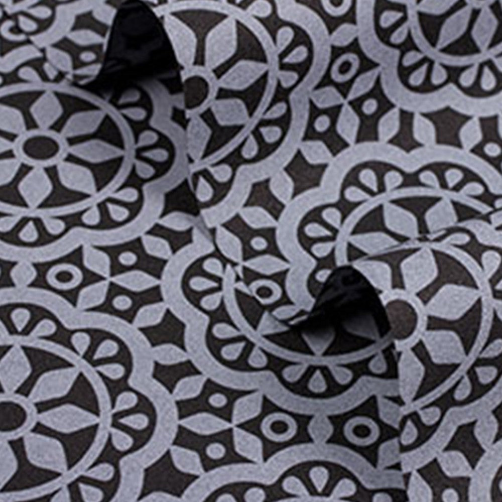 200cm Total Blackout Window Privacy Film Frosted Window Cling Sticker Style 2