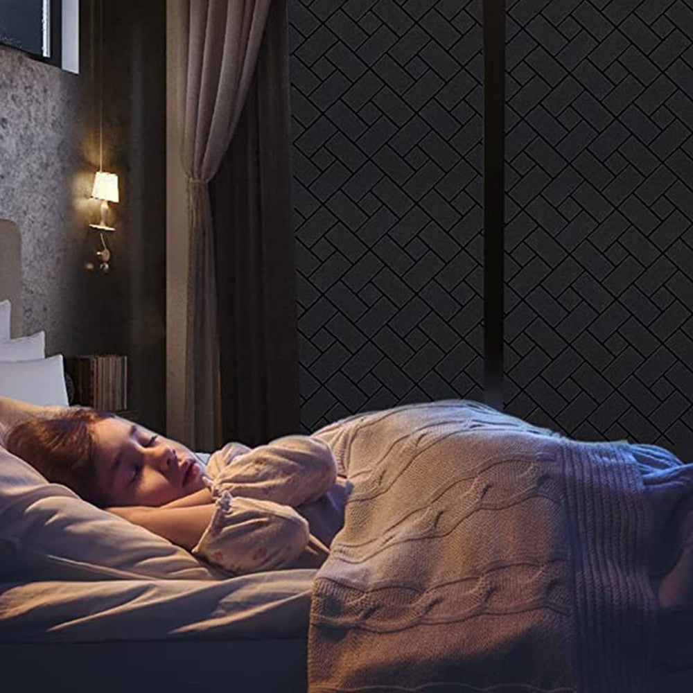 200cm Total Blackout Window Privacy Film Frosted Window Cling Sticker Style 3