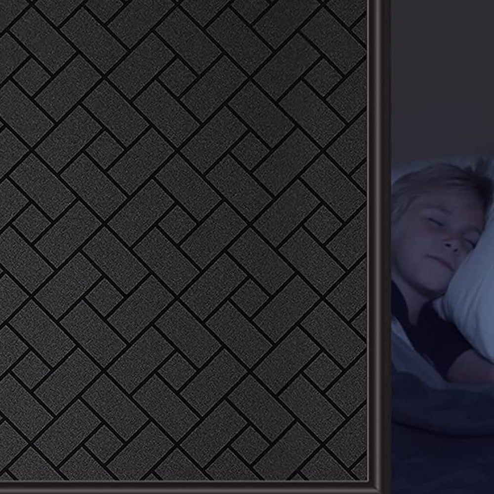 200cm Total Blackout Window Privacy Film Frosted Window Cling Sticker Style 3