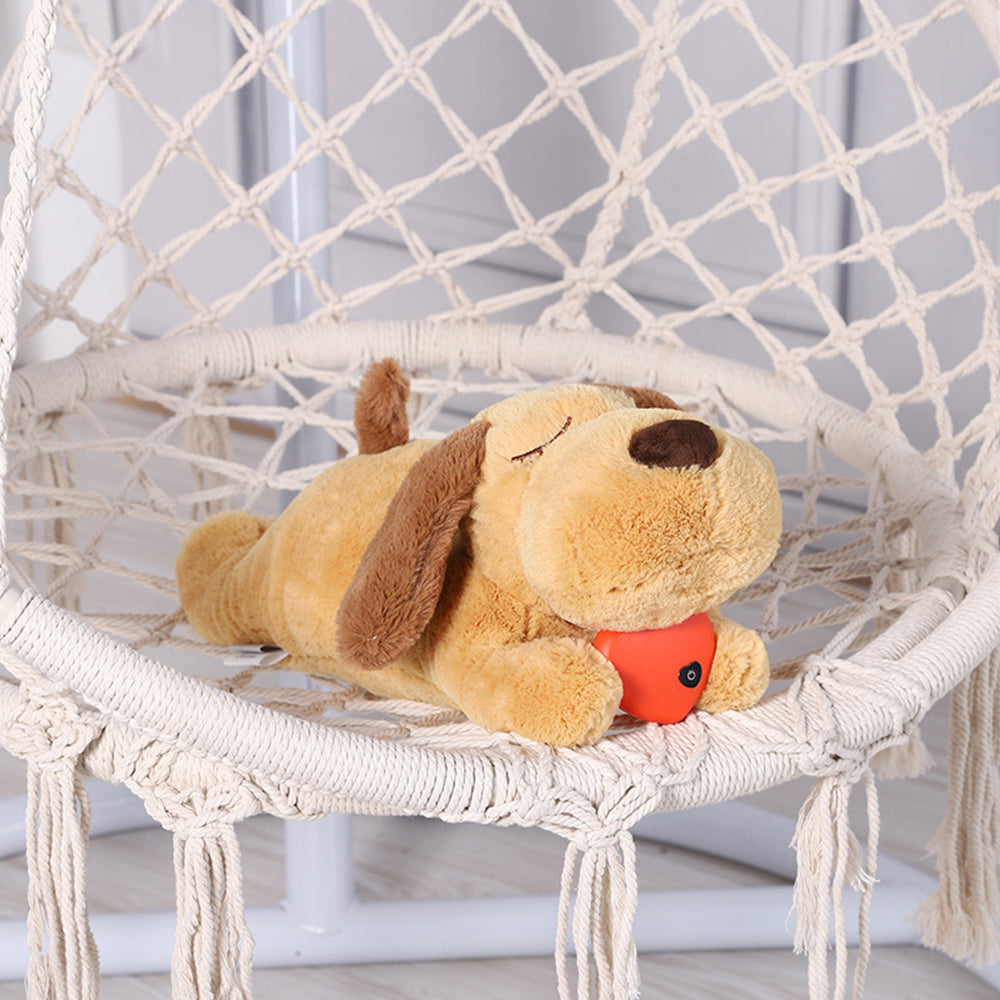 Pet Puppy Heartbeat Plush Toy Cat Pet Anxiety Aid Relief Dog Toy