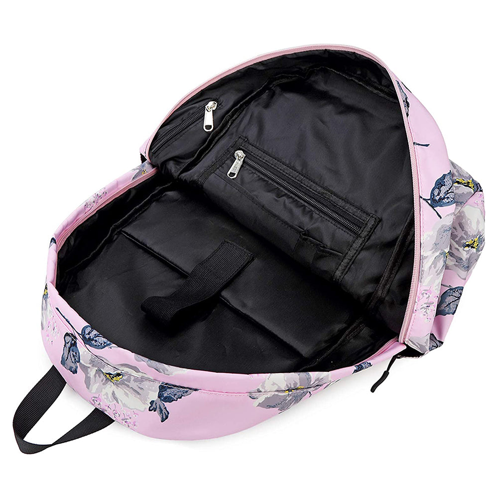 3Pcs Backpack Lunch Bag Pencil Case School Teens Bookbag Set Rucksack Pink