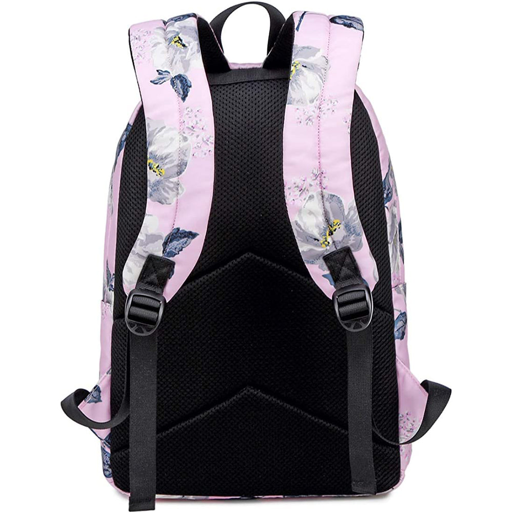 3Pcs Backpack Lunch Bag Pencil Case School Teens Bookbag Set Rucksack Pink