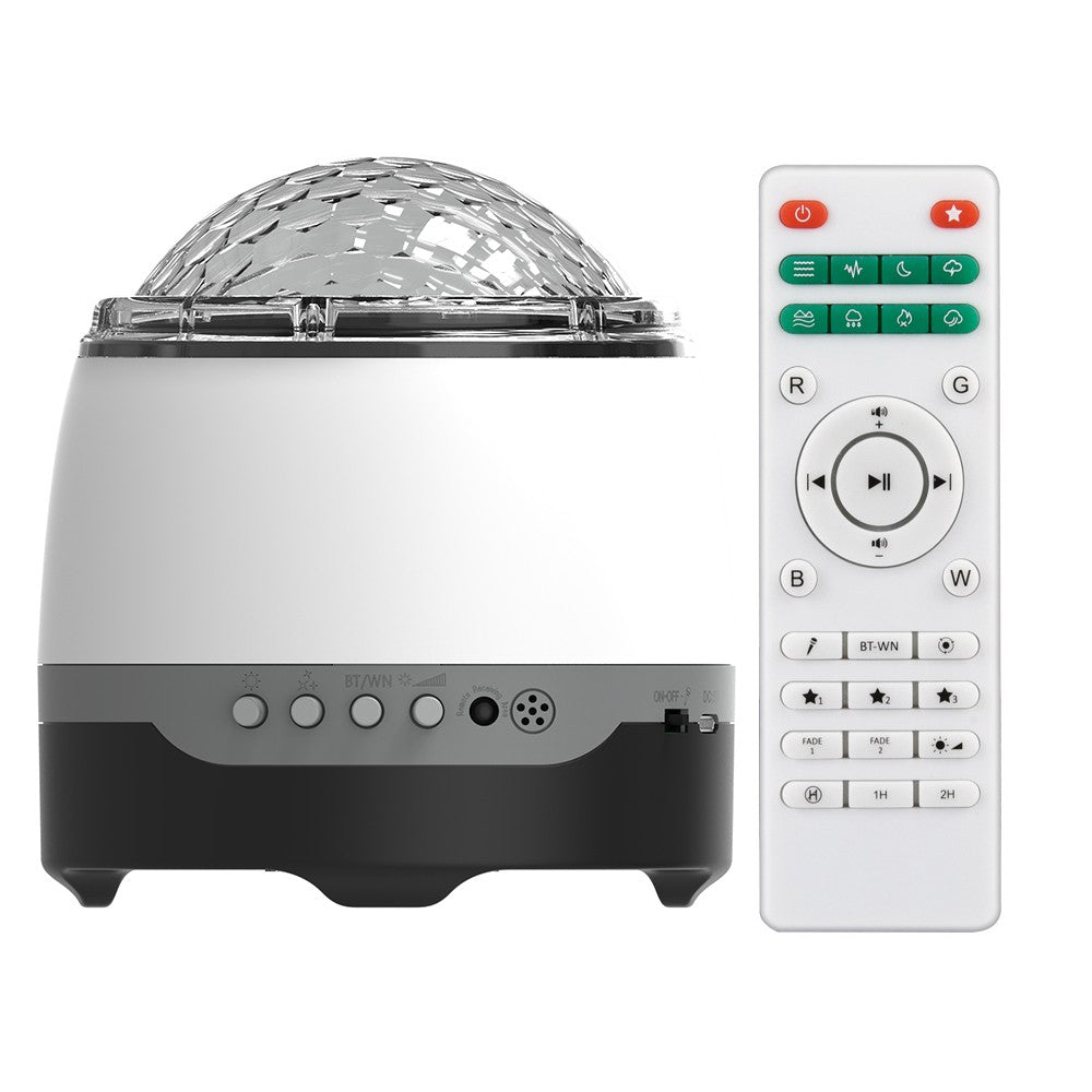 Galaxy Starry Night Lamp Star Projector Light Sleeping White Noise Sound Machine