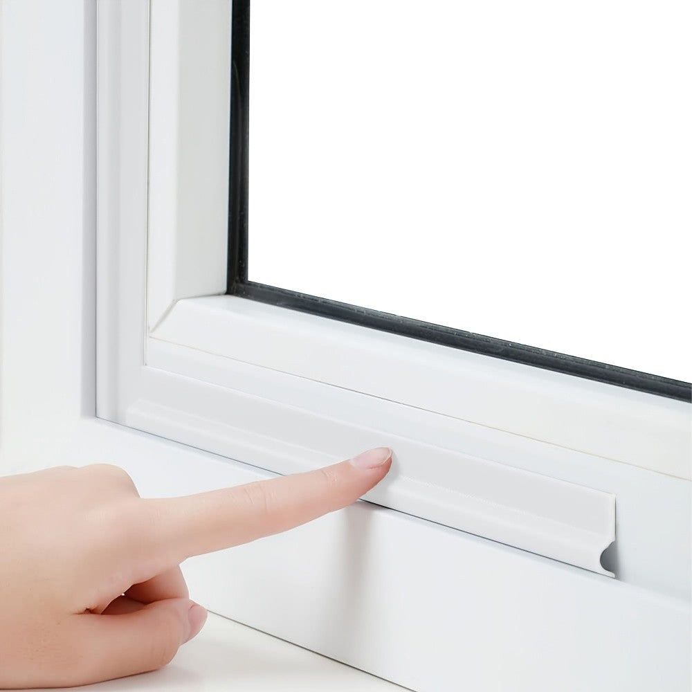 5M Self Adhesive Door Draft Stopper Sliding Window Soundproof Seal Strip White