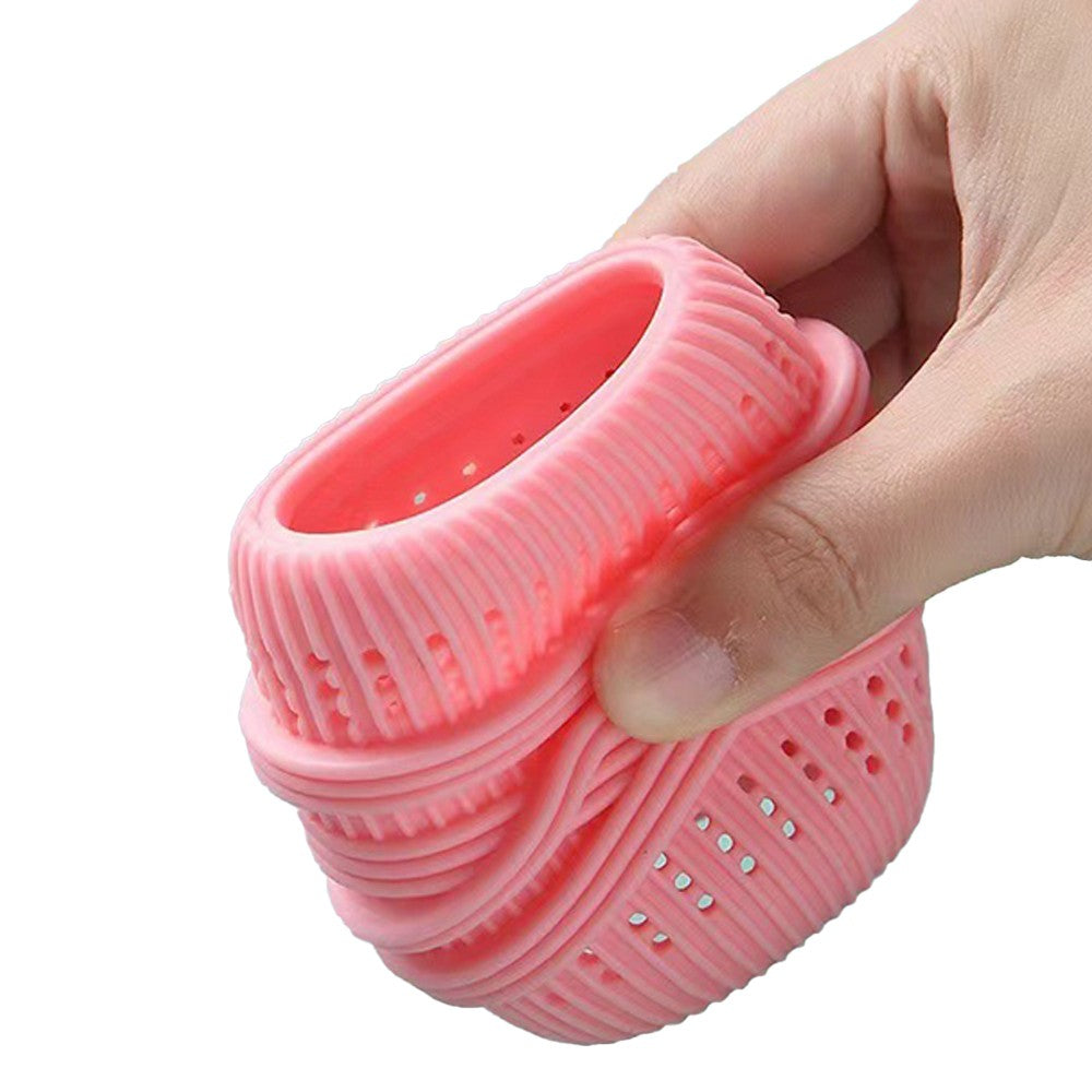 2Pcs Reusable Anti Entanglement Laundry Balls Washing Machine Cleaning Balls