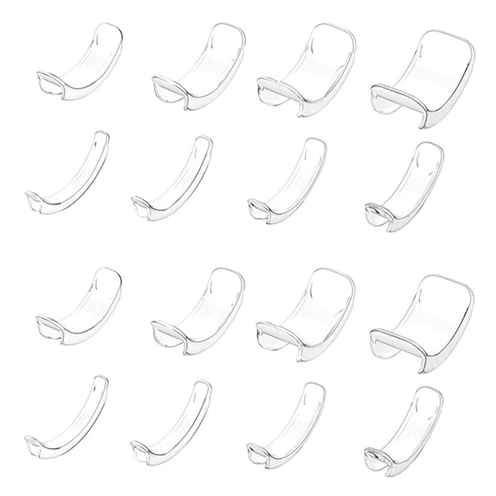 2 X Set of 8Pcs Ring Size Reducer Resizer Adjuster Clip Guard Invisible Tools