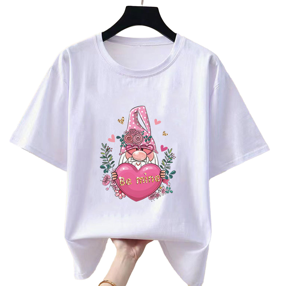10 X Valentines Day Iron on Heat Transfer Film Sticker Clothes T Shirt DIY Patch