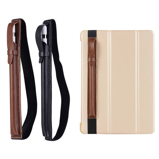 2X PU Leather Pencil Case Holder Elastic Protective Sleeve Pouch for iPad Pencil