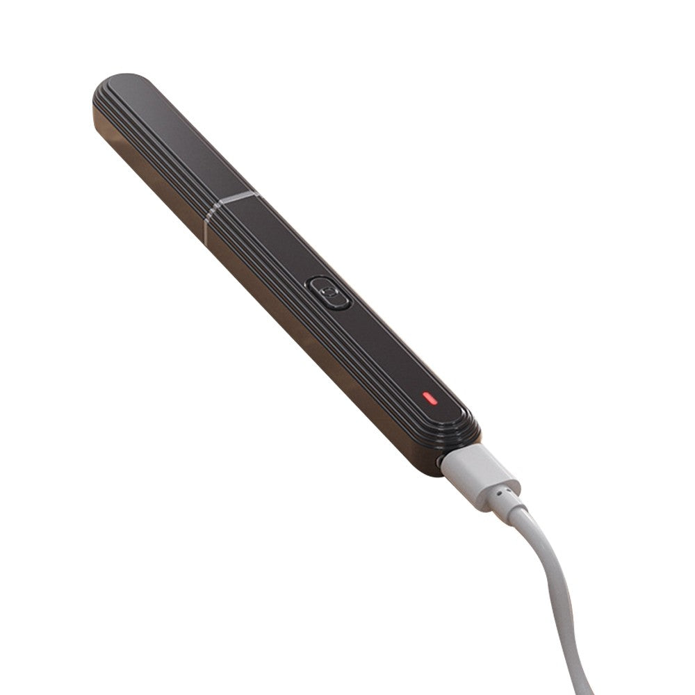 Wireless Otoscope Ear Wax Removal Tool Set with 3mm Visual Camera Black
