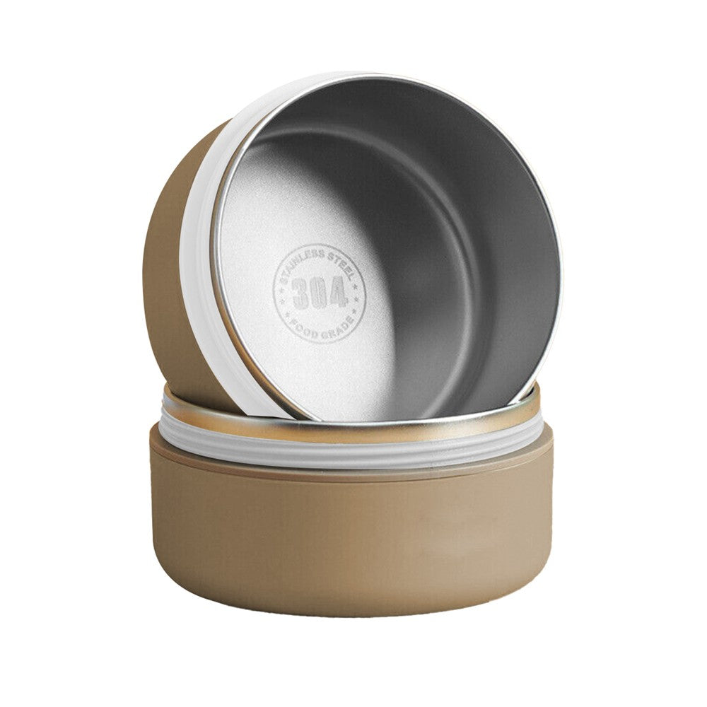 Set of 4Pcs Stackable Leakproof Lunch Box with Lunch Bag and Cutlery Set