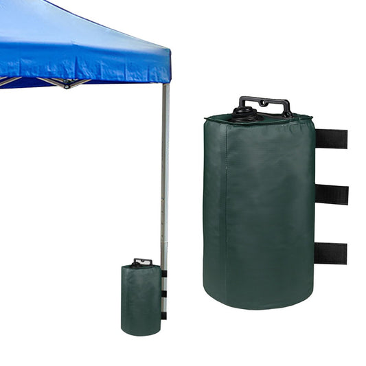 1 X Water Bags Canopy Weight Water Bag Weight Anchor Base for Gazebo Market Stalls Tent Awnings Camping Umbrella Green