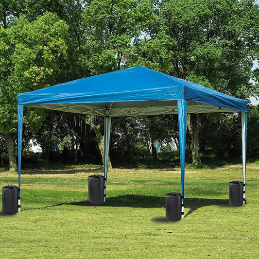 4 X Water Bags Canopy Weight Water Bag Weight Anchor Base for Gazebo Market Stalls Tent Awnings Camping Umbrella Black