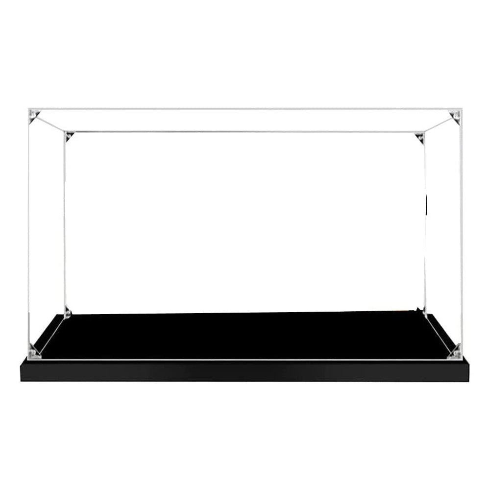Clear Acrylic Display Case Dustproof Showcase Countertop Box Cube Organizer Stand for Toy Collectibles