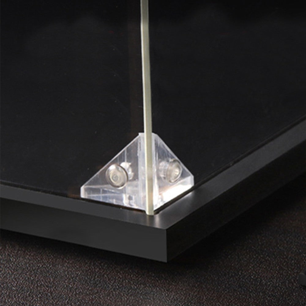 Clear Acrylic Display Case Dustproof Showcase Countertop Box Cube Organizer Stand for Toy Collectibles