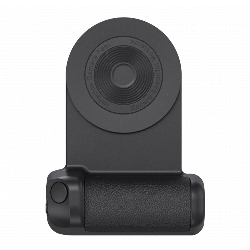 Handheld Bluetooth Magnetic Phone Selfie Holder Phone Charging Stand Tabletop Phone Holder Black