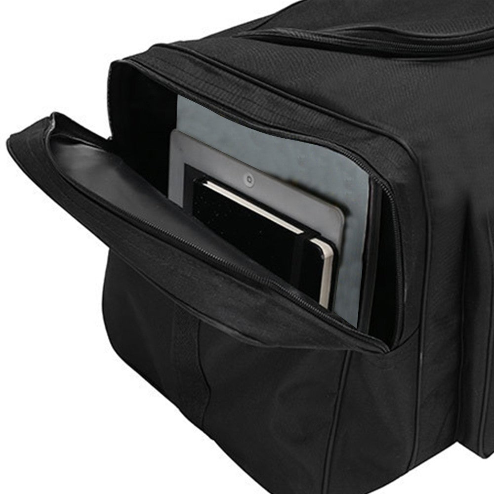 Large Capacity Mens Travel Duffle Bag Luggage Bag Water Resistant Gym Bag Sports Bag Handbags Black